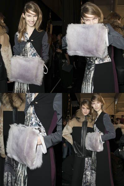 Textile, Style, Fashion accessory, Fashion, Bag, Luggage and bags, Natural material, Fur, Shoulder bag, Fashion design, 