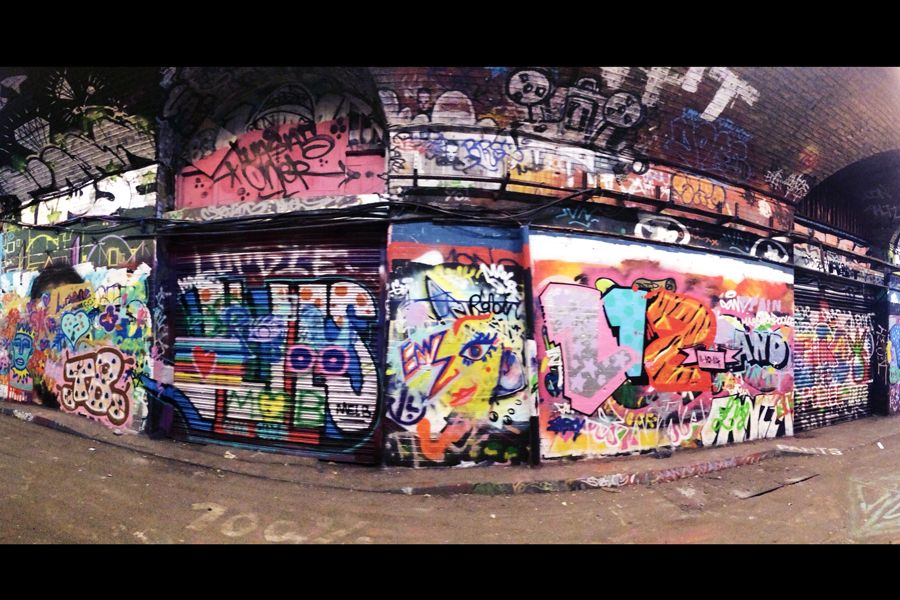 Graffiti, Colorfulness, Urban area, Tints and shades, Paint, Street art, Art, Mural, Concrete, Visual arts, 