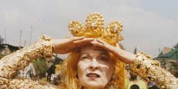 Hat, Tradition, Headgear, Temple, Abdomen, Trunk, Headpiece, Costume, Ritual, Carnival, 
