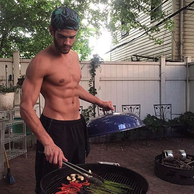 Barbecue grill, Barbecue, Cuisine, Grilling, Roasting, Cooking, Barechested, Chest, Muscle, Churrasco food, 