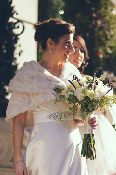 Clothing, Sleeve, Petal, Bridal clothing, Photograph, Bouquet, Dress, Happy, Bride, Wedding dress, 