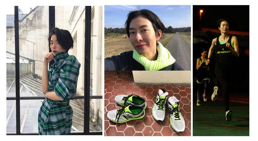 Green, Sleeveless shirt, Plaid, Bag, Pattern, Athletic shoe, Travel, Tartan, Street fashion, Walking shoe, 