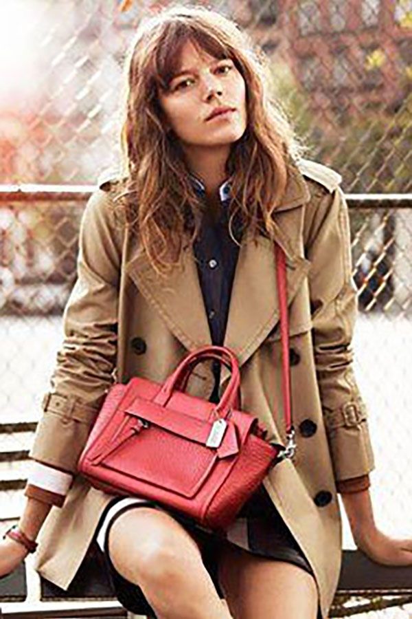 Clothing, Brown, Product, Bag, Textile, Coat, Outerwear, Style, Luggage and bags, Collar, 