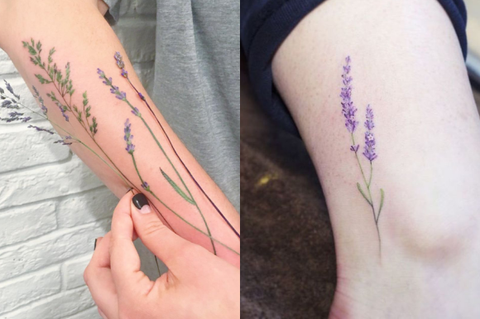 一眼就愛上的花朵刺青 推薦給清新女孩的文藝系微型刺青