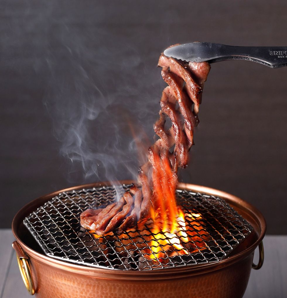 Heat, Barbecue grill, Flame, Cooking, Orange, Cuisine, Gas, Metal, Fire, Barbecue, 
