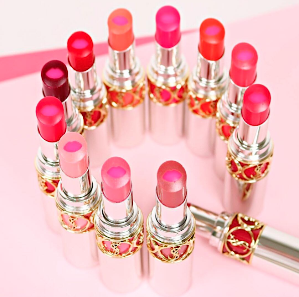Pink, Lipstick, Product, Cosmetics, Lip, Glass bottle, Nail polish, Material property, Bottle, Liquid, 