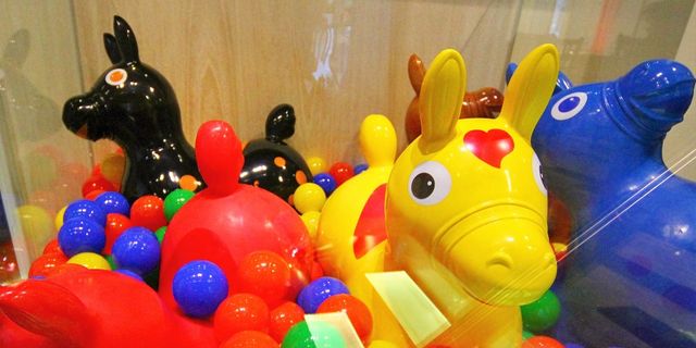 Yellow, Colorfulness, Toy, Plastic, Baby toys, Majorelle blue, Collection, Bath toy, Animal figure, Baby Products, 