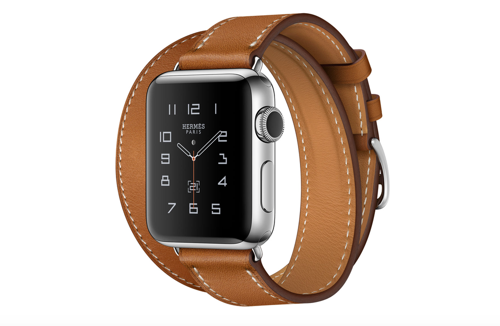 Watch, Watch accessory, Brown, Gadget, Analog watch, Tan, Strap, Fashion accessory, Material property, Technology, 