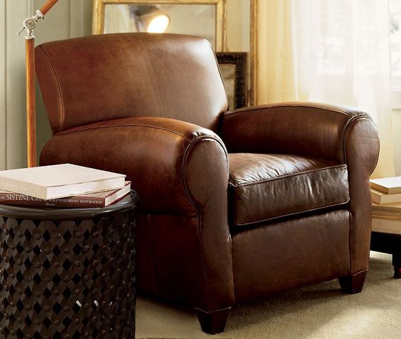 pier 1 leather chair