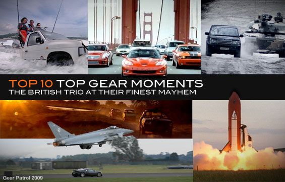 Asser Rute ilt Top 10 Top Gear Moments Of All Time (Win The DVD Set!)