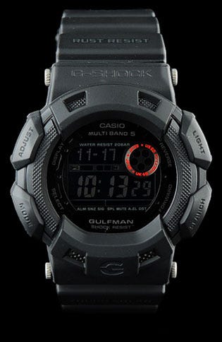 g shock gulfman black