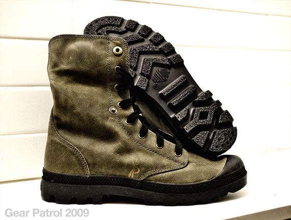 palladium baggy leather boots