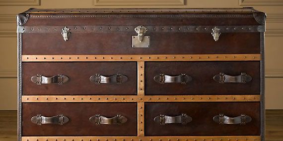 Marvelous Steamer Trunk with Drawers With Old Style 
