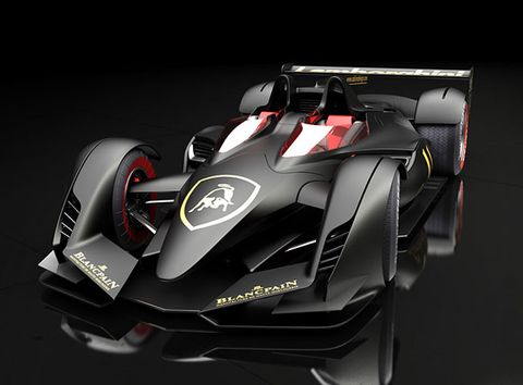 Lamborghini PML-F Formula 1 Concept