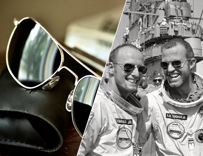 astronaut aviator sunglasses