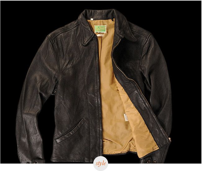 Levi's Vintage Leather Jacket in Skyfall