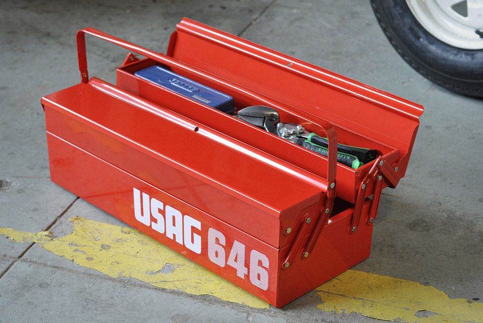 USAG 3LV 3 Compartment Tool Box - Gear Patrol