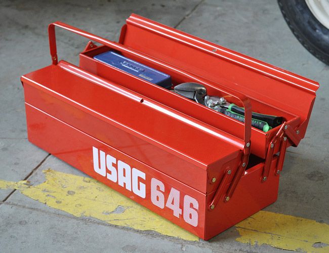 USAG 3LV 3 Compartment Tool Box - Gear Patrol