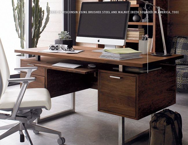 modern mens desk