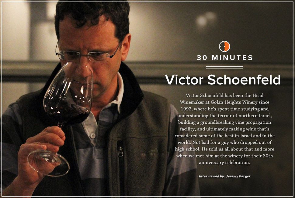 Why Victor Schoenfeld Became a Winemaker