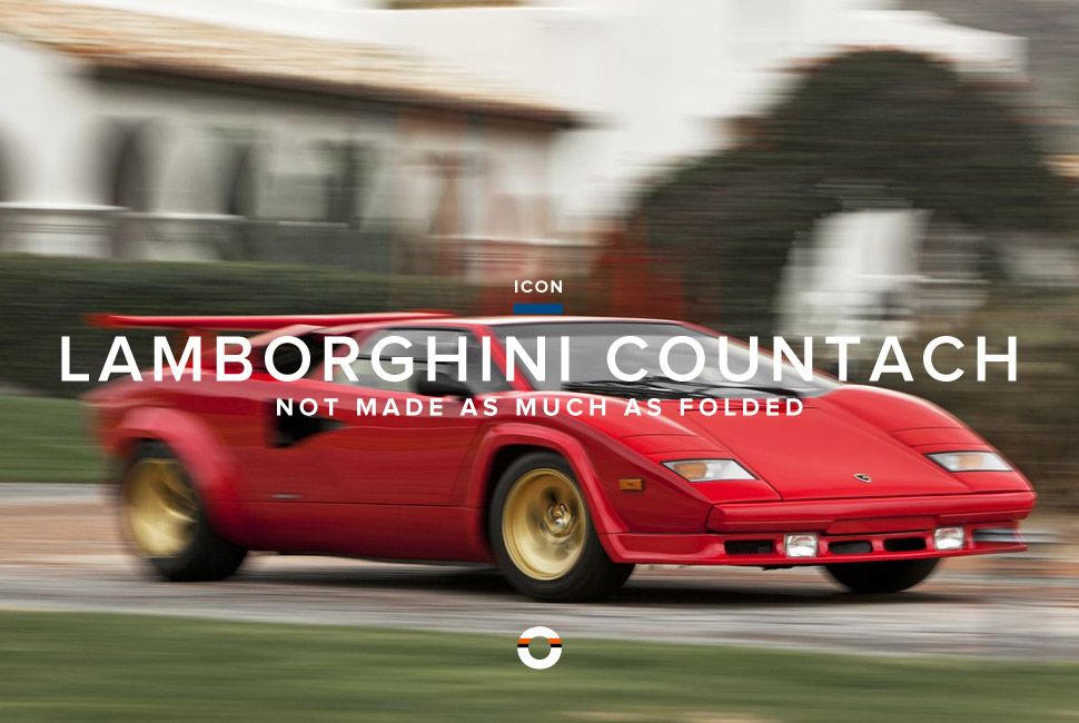 History of the Lamborghini Countach - Gear Patrol