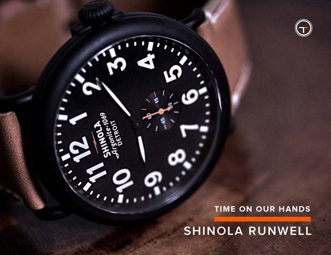 shinola runwell watch review
