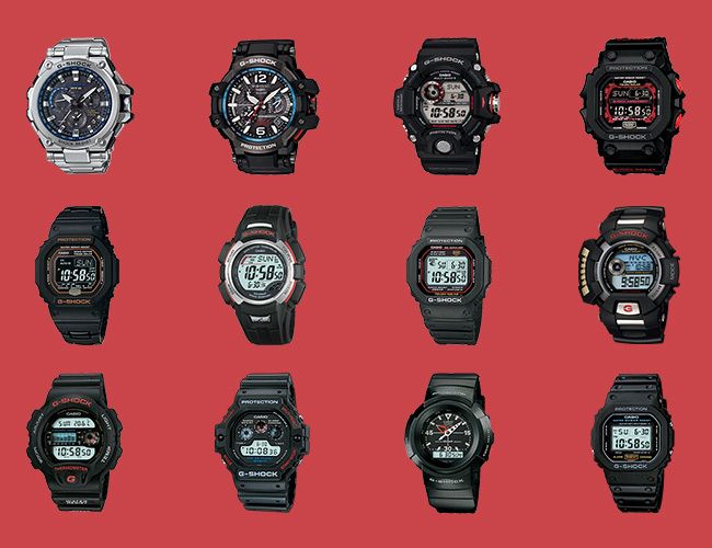 g shock watches all models