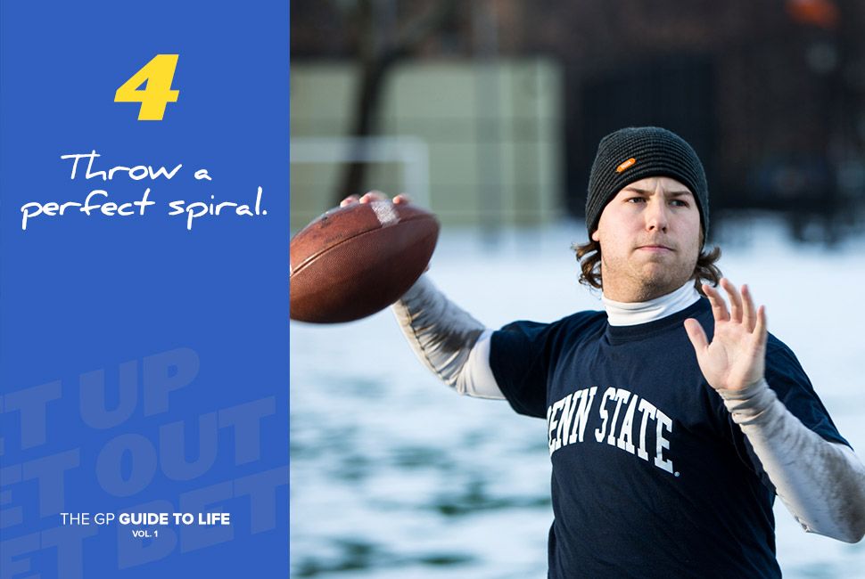 How To Throw The Perfect Football Spiral 