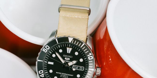 Review: Seiko 5 Sea Urchin Dive Watch - Gear Patrol