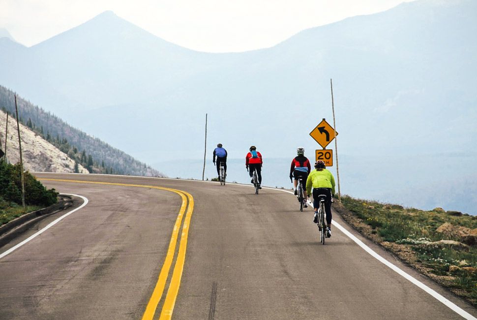 Biking trail ridge discount road