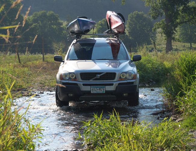 kayak rack for volvo xc90