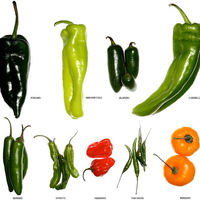 A Visual Guide to Peppers and Chilis - Gear Patrol