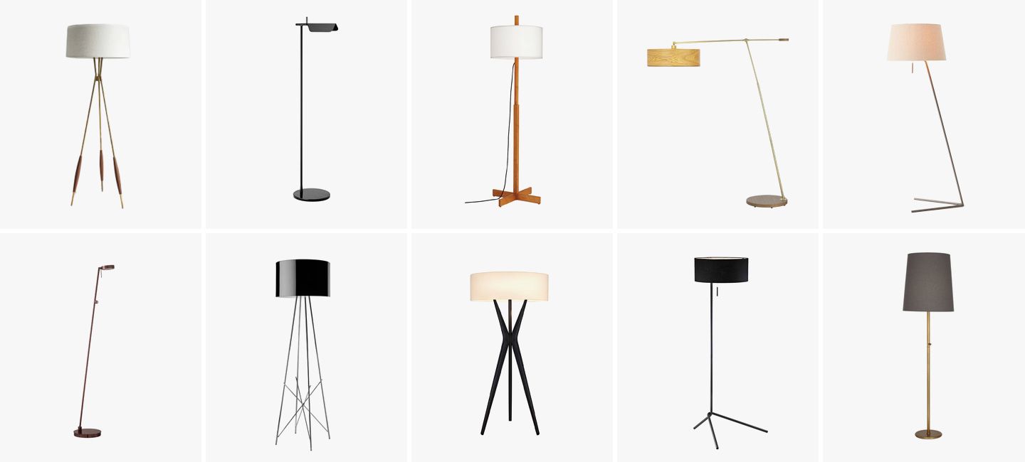 gear floor lamp