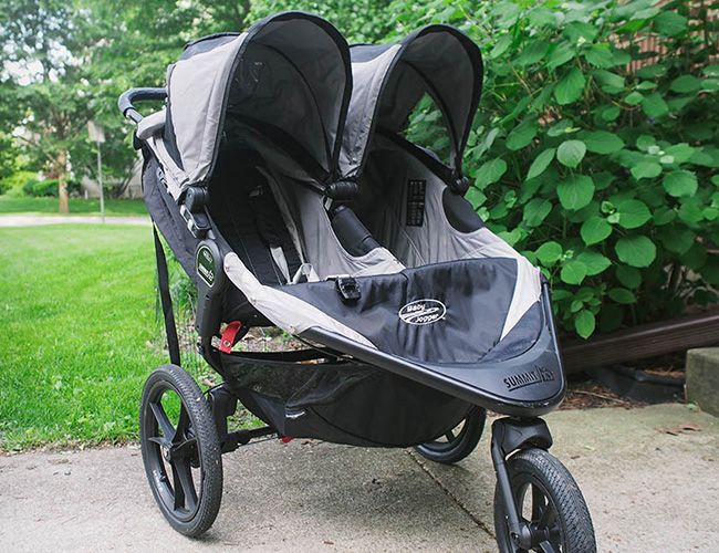 baby jogger summit x3 double used
