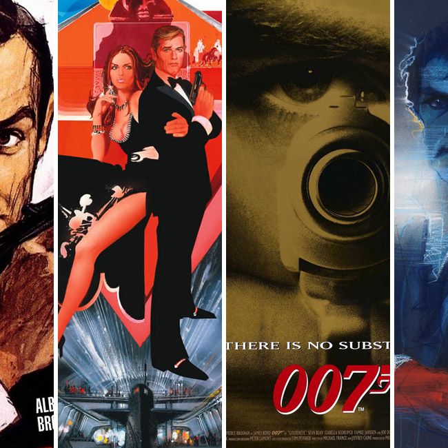 james bond original movie posters