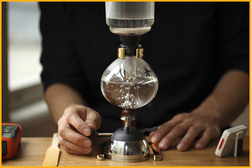 syphon coffee maker japanese style borosilicate