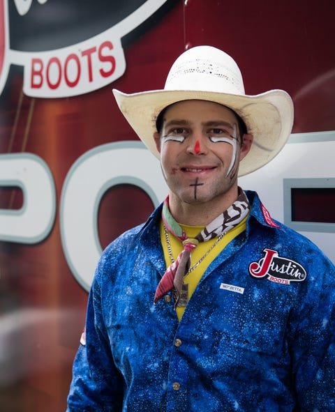 rodeo bullfighter dusty tuckness