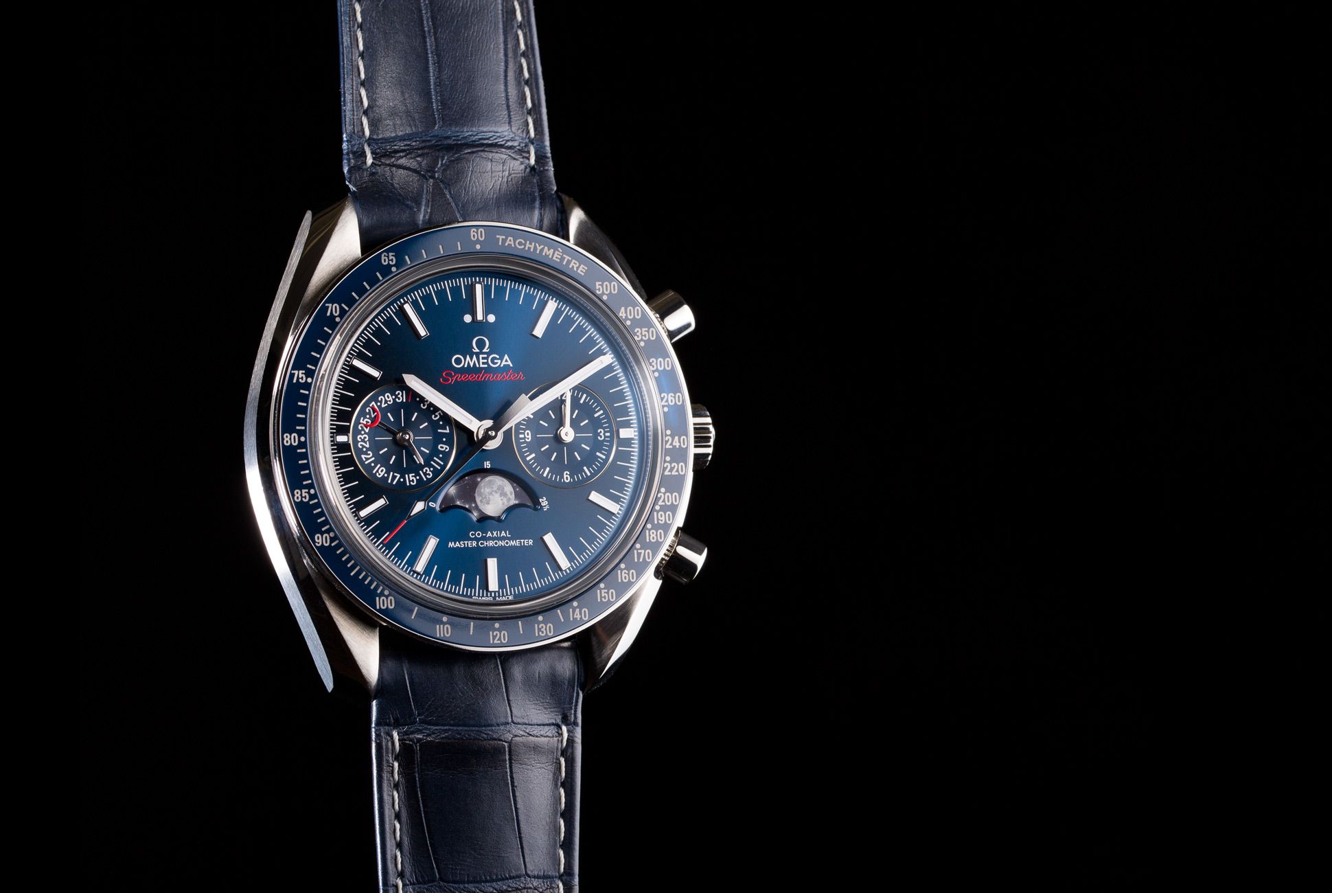 omega moon face watch