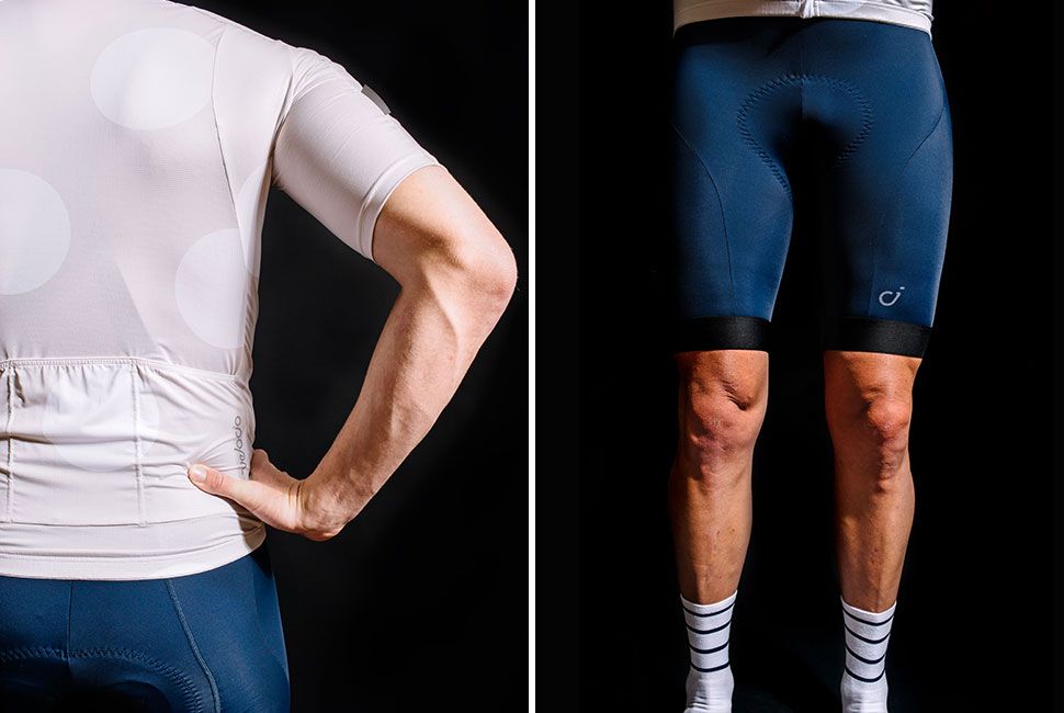 shorts Set S-5XL Coloré Hommes Cyclisme Kit Réfléchissant cyclisme jersey et bib 