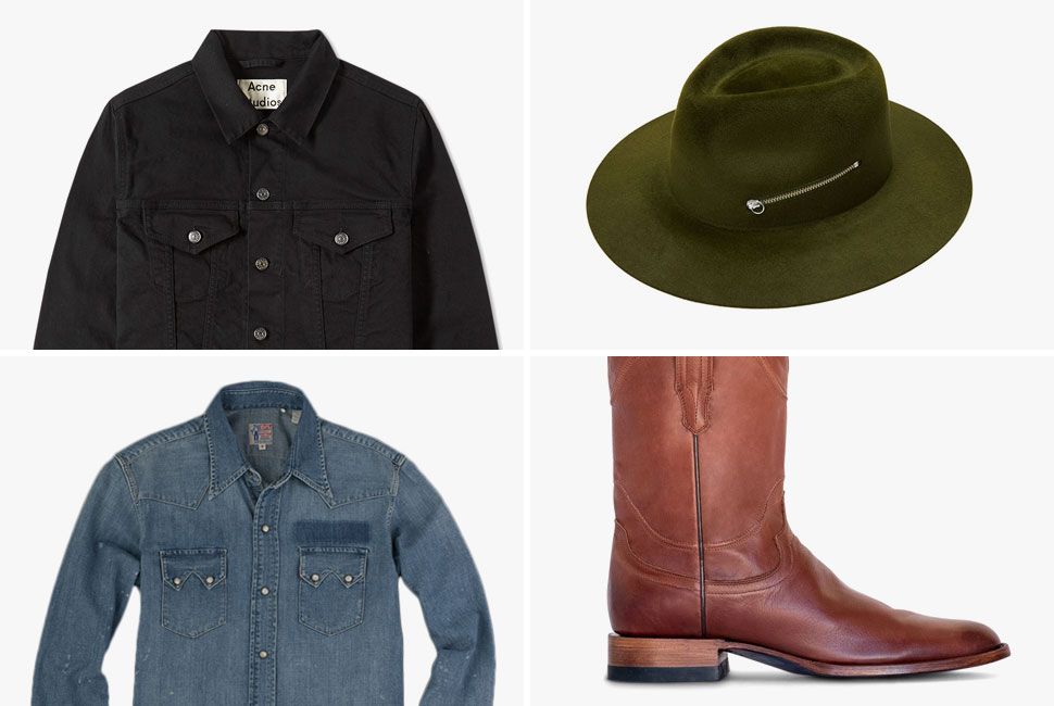 western style clothing mens