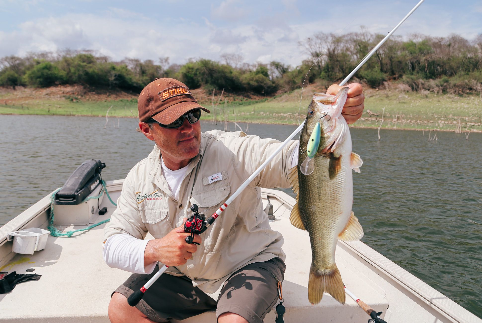 leaky boots bass fishing