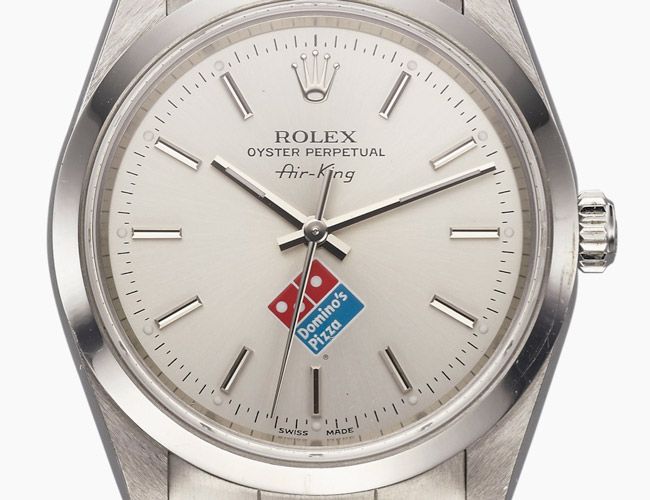 Why Is There a Domino's Logo on This Rolex?