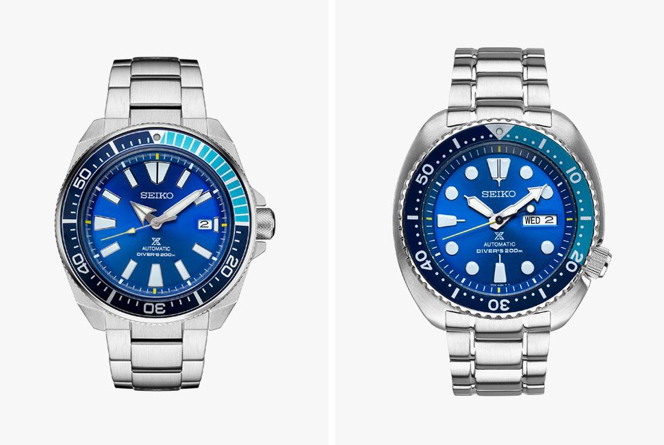 Seiko Launches Two New Vintage-Inspired Dive Watches in Blue