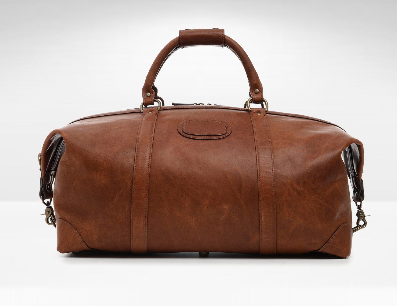 best leather weekender