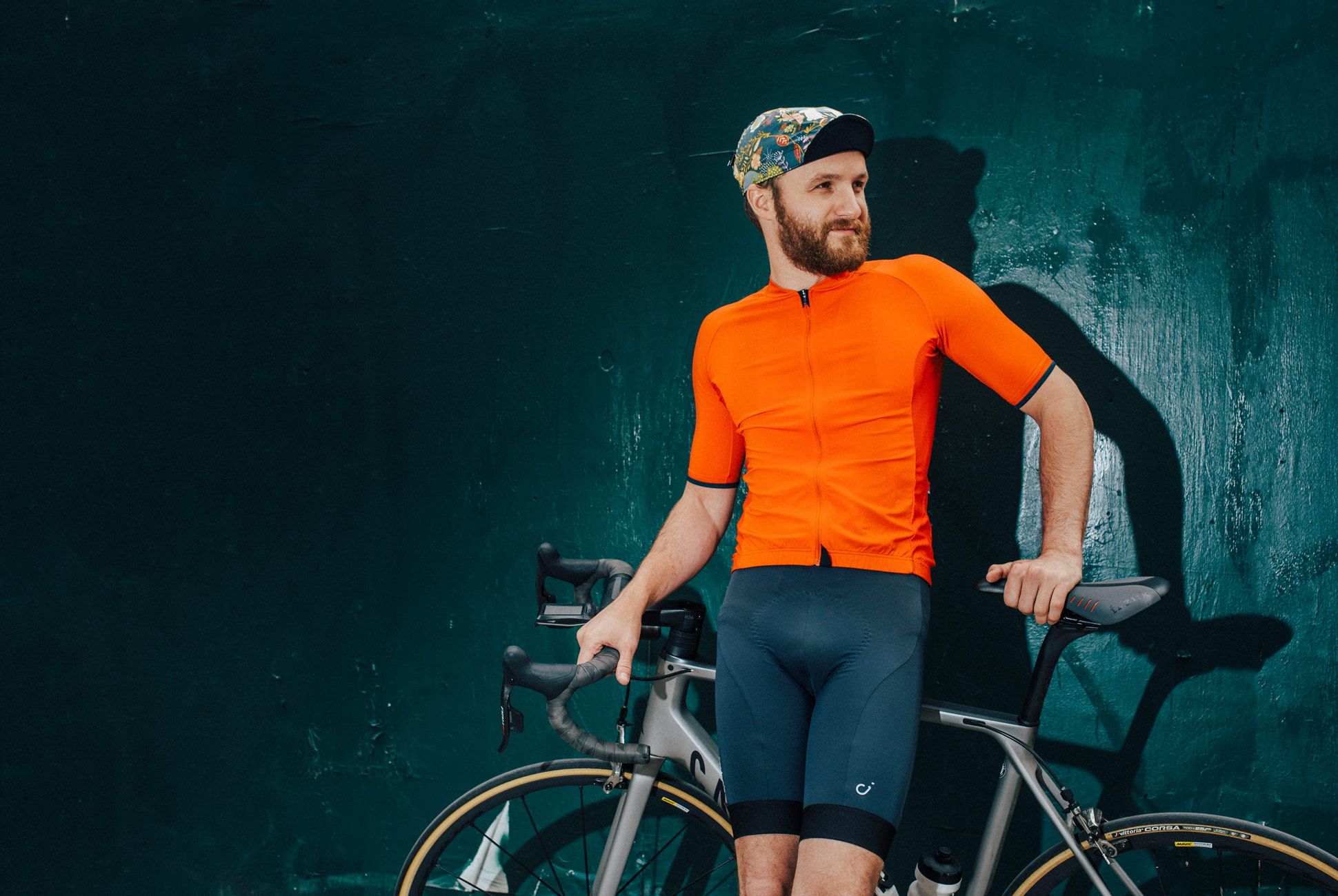 bib shorts Set paadded Cycling Wear Kit Cheji Vert Camouflage Homme Vélo Jersey & 
