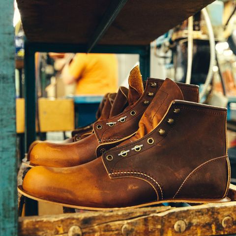 Behind the Scenes at the Red Wing Boots Factory
