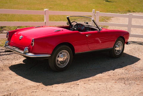 Vintage Car Review 1957 Alfa Romeo Giulietta Spider Gear Patrol
