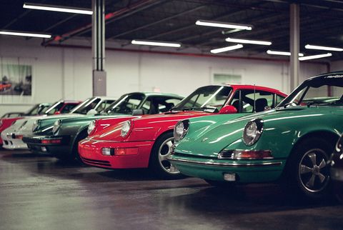 blur Tolkning Deltage Photo Essay: An Amazing Porsche Collection, Captured on Film