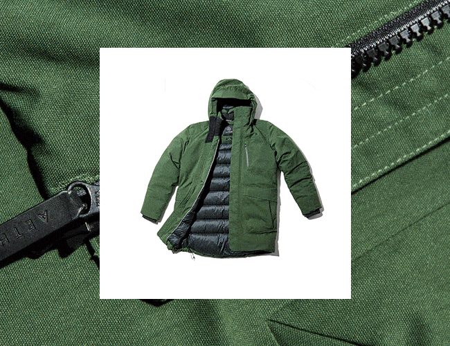 HARD LAND Mens Waterproof Winter Jacket Insulated Puffer Jacket Windproof Work Coat