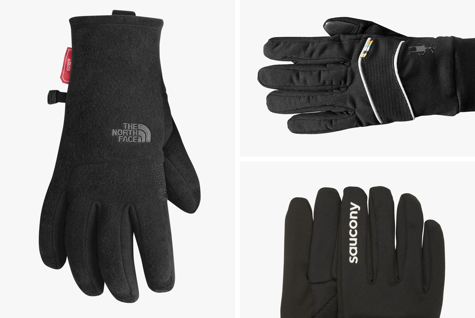Gore R3 Gloves Black Winter Sport Running Warm Gloves 100508-9900 